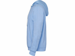 Roly Толстовка с капюшоном "Urban" мужская, небесно-голубой/белый