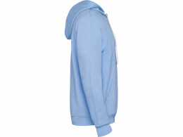 Roly Толстовка с капюшоном "Urban" мужская, небесно-голубой/белый