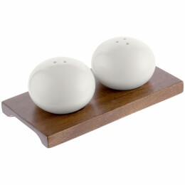 Altavolo Набор из солонки и перечницы Piacente, белый