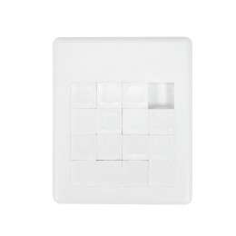 Happy gifts Игра "Пятнашки" 16+; 9х7,6х0,6 см; пластик; тампопечать