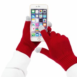 Разное Перчатки сенсорные Real Talk, красные