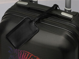 Разное Багажная бирка из PU Fabrizio, черный