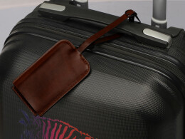 Разное Багажная бирка из PU Fabrizio, коричневый