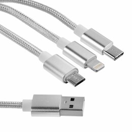Uniscend Кабель Triple Power Delivery в футляре