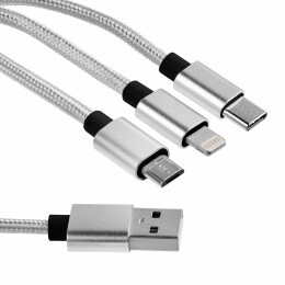 Uniscend Кабель Triple Charge в футляре