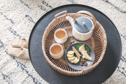 Разное Набор керамический чайник Ukiyo с чашками