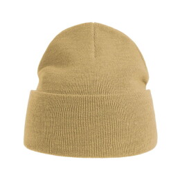 Atlantis Шапка вязаная PURE с отворотом из пряжи Polylana