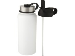 Разное Supra медная спортивная бутылка объемом 1 л с вакуумной изоляцией и 2 крышками, белый