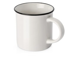 Разное Кружка Countryside S с черным ободком, белая внутри, цветная снаружи, белый