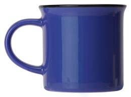 Разное Кружка Countryside S с черным ободком, белая внутри, цветная снаружи, синий