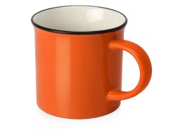 Разное Кружка Countryside S с черным ободком, белая внутри, цветная снаружи, оранжевый