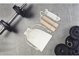 Avenue Denise скакалка с деревянными ручками в хлопковом чехле, дерево