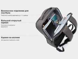 Xiaomi Рюкзак Xiaomi Commuter Backpack Light Blue XDLGX-04 (BHR4905GL)