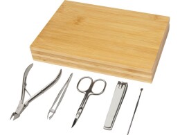 Разное Набор из 5 предметов из бамбука для маникюра Ladia , natural