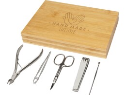 Разное Набор из 5 предметов из бамбука для маникюра Ladia , natural