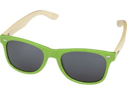 Avenue Sun Ray очки с бамбуковой оправой, зеленый лайм