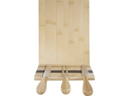 Seasons Mancheg Бамбуковая доска для сыра и инструменты, natural