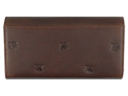 MANO 1919 Кошелек Mano "Don Leon", натуральная кожа в коричневом цвете, 19 х 10 см