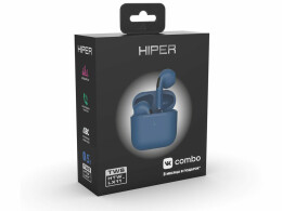 HIPER Беспроводные наушники HIPER TWS Lazo X11 Blue (HTW-LX11) Bluetooth 5.1 гарнитура, Синий