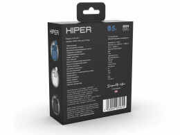 HIPER Беспроводные наушники HIPER TWS Lazo X11 Blue (HTW-LX11) Bluetooth 5.1 гарнитура, Синий