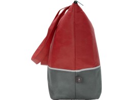 Разное Сумка-холодильник Reviver с длинными ручками из нетканого переработанного материала RPET, красный/серый