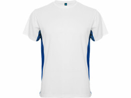Roly Спортивная футболка "Tokyo" мужская, белый/королевский синий