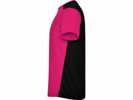 Roly Спортивная футболка "Detroit" мужская, яркая фуксия/черный