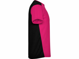 Roly Спортивная футболка "Detroit" мужская, яркая фуксия/черный