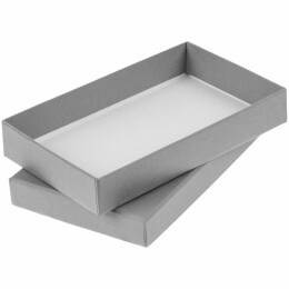 сделано в России Коробка Slender, малая, серая