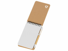 Разное Набор канцелярский с блокнотом и ручкой "Masai", белый