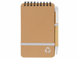 Разное Набор канцелярский с блокнотом и ручкой "Masai", белый