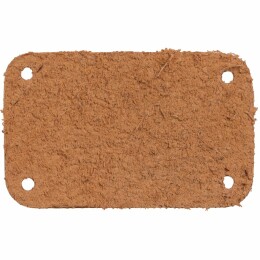 сделано в России Лейбл кожаный Beta, S, бежевый