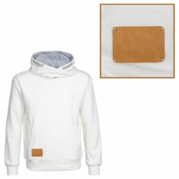 сделано в России Лейбл кожаный Beta, XL, бежевый