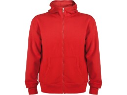 Roly Толстовка на молнии "Montblanc" унисекс, красный
