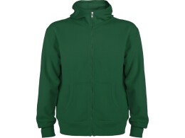 Roly Толстовка на молнии "Montblanc" унисекс, бутылочный зеленый