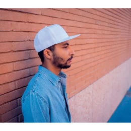 Atlantis Бейсболка JAMES,6 клиньев,плоский козырек,ПВС застежка