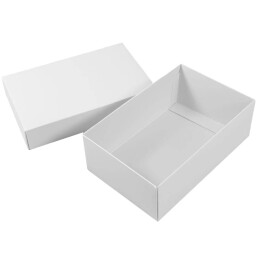 Rusgifts Коробка картонная, "COLOR" 11,5*6*17 см: белый