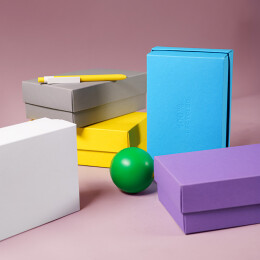 Rusgifts Коробка картонная, "COLOR" 11,5*6*17 см: белый