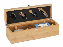 Разное Набор для вина в бамбуковом кейсе "Anniversary" (Р)