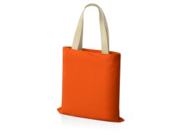 Разное Сумка для шопинга Steady из хлопка с парусиновыми ручками, 260 г/м2, оранжевый