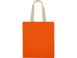 Разное Сумка для шопинга Steady из хлопка с парусиновыми ручками, 260 г/м2, оранжевый