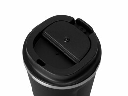 ASOBU Термокружка CAFe COMPACT, 380 мл, черный