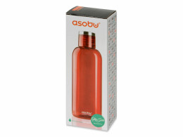 ASOBU Бутылка для воды FLIP SIDE, 700 мл, красный