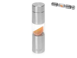 ASOBU Бутылка для воды FLAVOUR U SEE, 460 мл, серебристый
