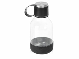 ASOBU Бутылка для воды 2-в-1 «Dog Bowl Bottle» со съемной миской для питомцев, 1500 мл, черный
