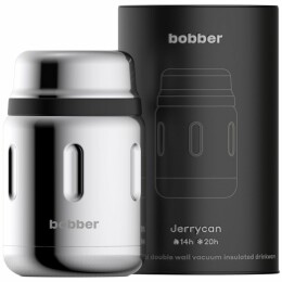bobber Термос для еды Jerrycan 700, вакуумный, стальной зеркальный