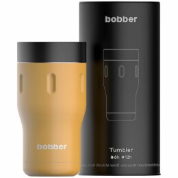 bobber Термостакан Tumbler 350, вакуумный, оранжевый