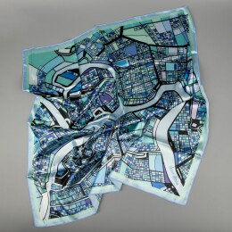 сделано в России Платок с печатью на заказ ColorSharm, S