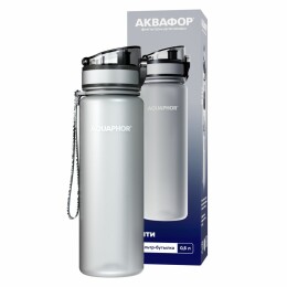 Аквафор Бутылка с фильтром «Аквафор Сити», серая