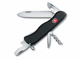 Victorinox Нож перочинный VICTORINOX Picknicker, 111 мм, 11 функций, с фиксатором лезвия, чёрный